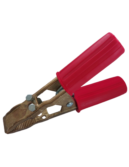 Pince bronze 300 A positif rouge