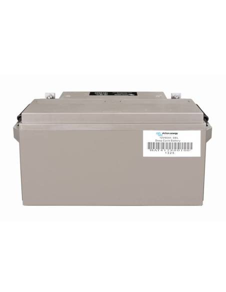 Batterie Gel Deep cycle 12V 90Ah GEL12-90 VICTRON arrière plan profil 2
