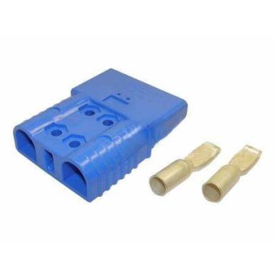 Connecteur de batterie ANDERSON SBE160 SBX175 48V Bleu