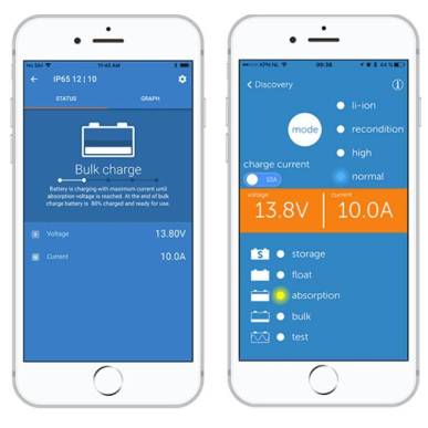 Chargeur de batterie Blue Smart VICTRON 3 sorties 24V/16A IP22 2