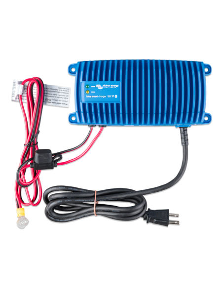 Chargeur de batterie Blue Smart VICTRON 24V/5A IP67 étanche + câbles