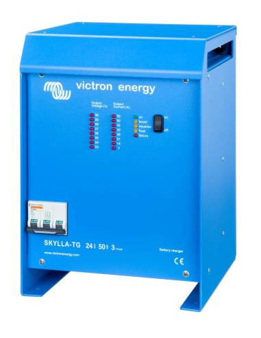 Chargeur de batterie SKYLLA-TG VICTRON 24V 50A 3 quart face
