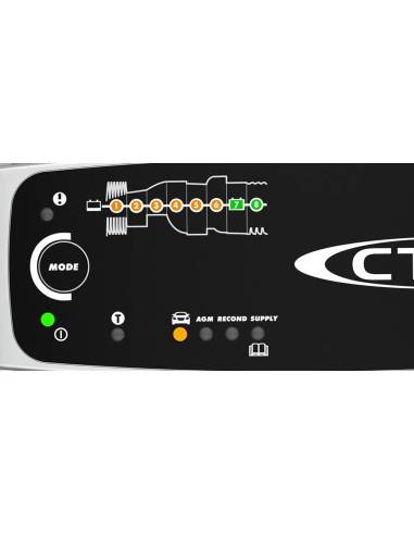 Chargeur de batterie MXS 10 EC CTEK 12V 10A voyant lumineux