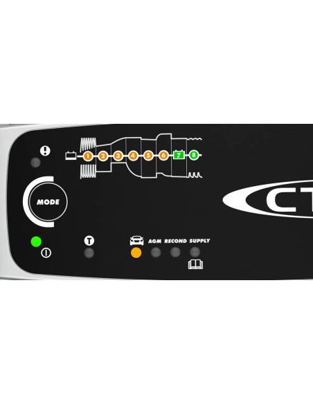 Chargeur de batterie MXS 10 EC CTEK 12V 10A voyant lumineux