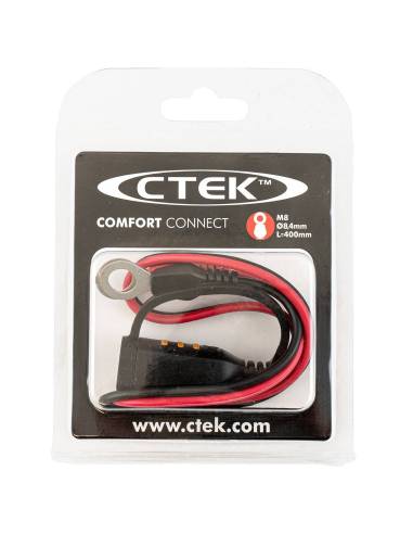 Confort Connect avec cosses a œillet M8 CTEK dans son emballage