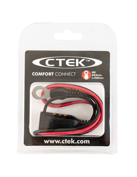 Confort Connect avec cosses a œillet M8 CTEK dans son emballage