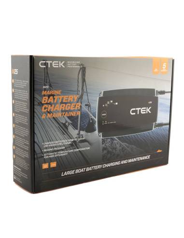 Chargeur de batterie marine M25 CTEK / 12V 25A dans son emballage