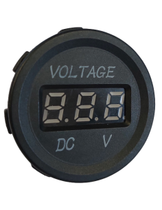 Voltmètre LCD encastrable