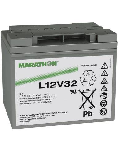 Batterie EXIDE MARATHON L12V32 12V 31,5Ah