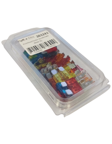 Boîte Assortiment 50 fusibles enfichables