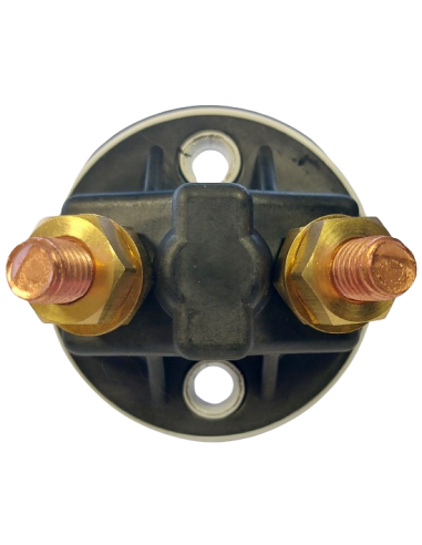 Coupe batterie / coupe circuit 150A 24 V IP67 nautique rouge Bornier
