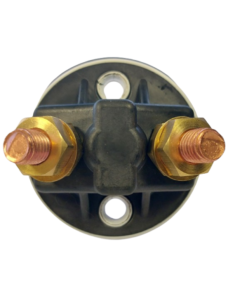 Coupe batterie / coupe circuit 150A 24 V IP67 nautique rouge Bornier