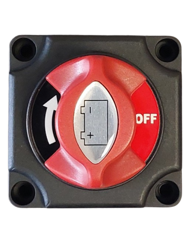 Coupe batterie / coupe circuit 300 A 48 V Mode OFF