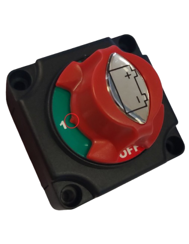Commutateur de batterie 300A / 48 V OFF / Bat1 / Bat2 / Bat1+2