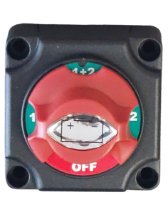 Commutateur de batterie 300A / 48 V OFF / Bat1 / Bat2 / Bat1+2 2