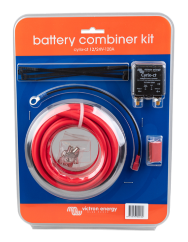 Kit de coupleur de batteries Cyrixct 12 24 V 120A dans son emballage