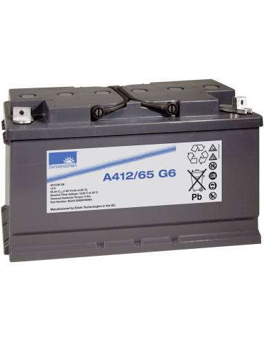 Batterie Gel dryfit A412/65 G6 12V 65Ah Sonnenschein