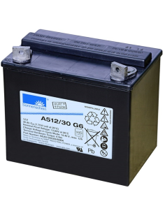 Batterie Gel dryfit A512/30 G6 12V 30Ah Sonnenschein