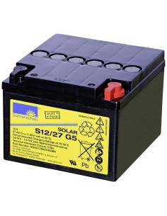 Batterie Gel 12 V 27 Ah S12/27 G5 SOLAR SONNENSCHEIN