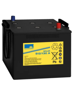 Batterie Gel 12 V 130 Ah S12/130A SOLAR SONNENSCHEIN