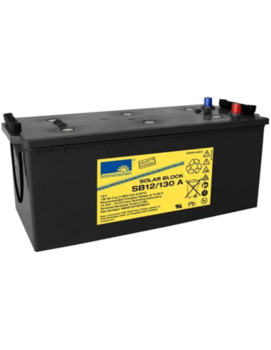 Batterie Gel 12 V 130 Ah SB12/130A SOLAR BLOCK SONNENSCHEIN