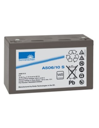 Batterie Gel dryfit A506/10 S 6V 10Ah Sonnenschein