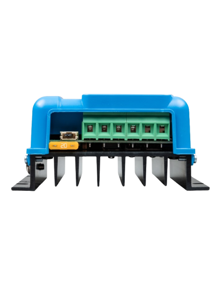 Régulateur de charge solaire Victron Bluesolar MPPT 100/20 12V / 24V / 48V (connectiques)