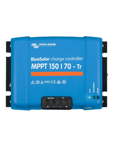 Régulateur de charge solaire Victron Bluesolar MPPT 150/70-Tr