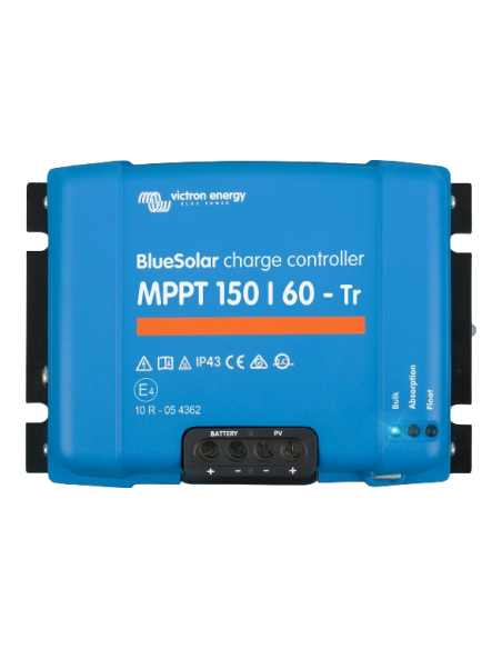 Régulateur de charge solaire Victron Bluesolar MPPT 150/60-Tr