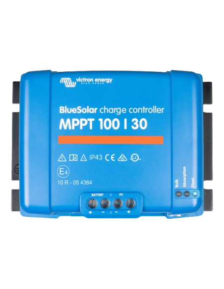 Régulateur de charge solaire Victron Bluesolar MPPT 100/30 12V 24V