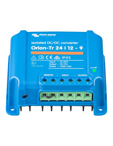 Convertisseur de tension isolé DC/DC Orion-Tr 24-12/9 (110W) VICTRON Face