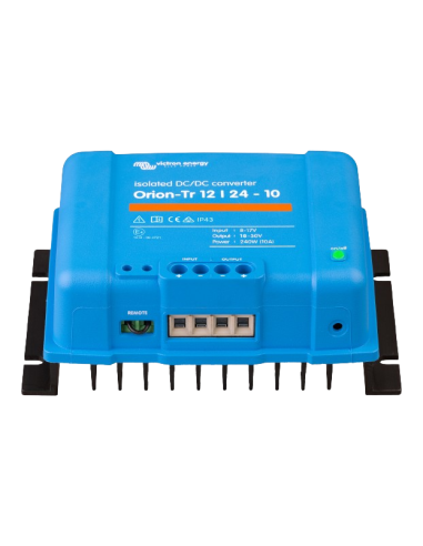 Chargeur de tension isolé Smart DC/DC Orion-Tr 12-24/10 (240W) VICTRON ENERGY FACE