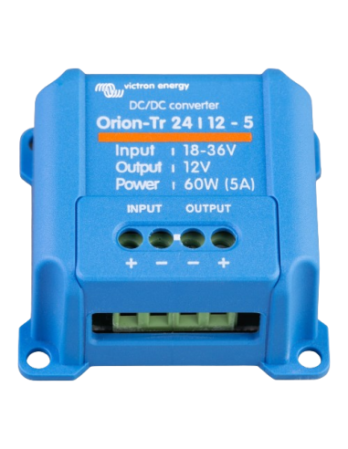 Convertisseur de tension non isolé DC/DC Orion-Tr 24/12-5 (60W) VICTRON détails face avant 2