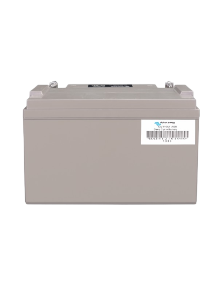 arrière face Batterie AGM Deep cycle 12V 110Ah AGM12-110 VICTRON
