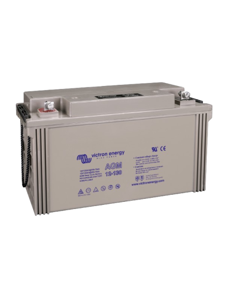 Batterie AGM Deep cycle 12V 130Ah AGM12-130 VICTRON détail