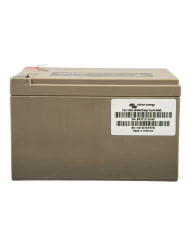 face arrière de Batterie AGM Deep cycle 12V 14Ah AGM12-14 VICTRON