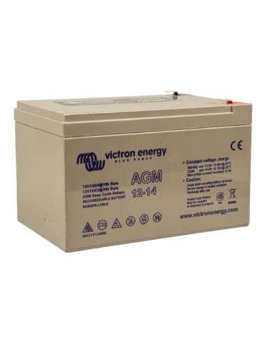 3 quart face de Batterie AGM Deep cycle 12V 14Ah AGM12-14 VICTRON