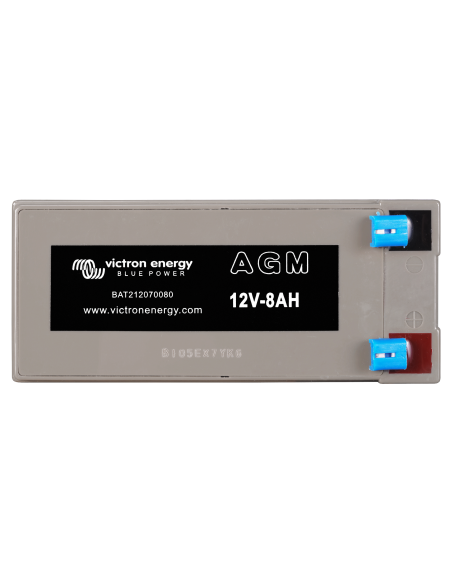 arrière face de Batterie AGM Deep Cycle Victron 12V 8Ah AGM12-8