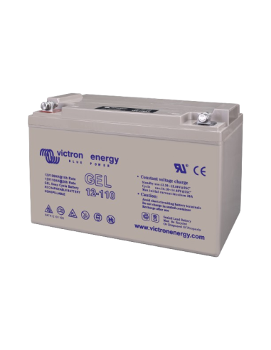 Batterie Gel Deep cycle 12 V 110 Ah / GEL12-110 VICTRON ENERGY 3/4 face