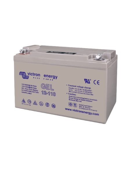 Batterie Gel Deep cycle 12 V 110 Ah / GEL12-110 VICTRON ENERGY 3/4 face