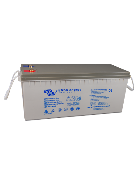 face arrière Batterie AGM Super cycle 12V 230Ah VICTRON ENERGY