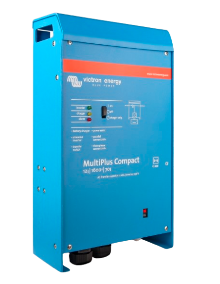 Onduleur/Chargeur MultiPlus C 12/1600/70-16 VICTRON arrière face
