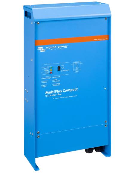 Onduleur/Chargeur MultiPlus C 12/2000/80-30 VICTRON arrière face