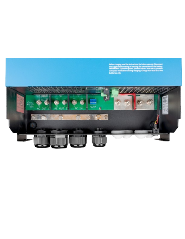 Onduleur/Chargeur MultiPlus II 48/8000/110-100 VICTRON FACE CONNECTIQUE