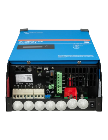 Onduleur chargeur Multiplus II 24/3000/70-32 GX VICTRON DESSOUS CONNECTIQUE