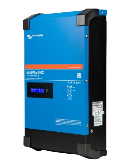 Onduleur chargeur Multiplus II 24/3000/70-32 GX VICTRON 1/4 FACE