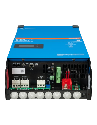 Onduleur chargeur Multiplus II 48/5000/70-50 GX VICTRON DESSOUS CONNECTIQUE