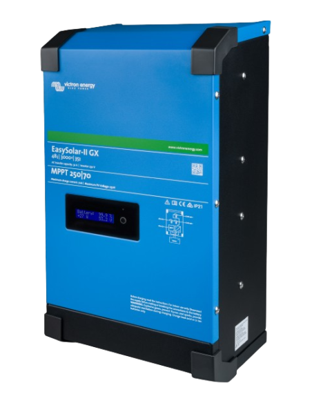 Convertisseur/chargeur EasySolar II 48/3000/35-32 MPPT 250/70 GX VICTRON 3/4 FACE