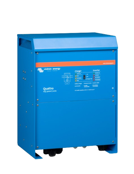 Convertisseur/Chargeur QUATTRO 12/5000/220-100/100 VICTRON profil 2