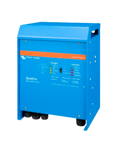 Convertisseur/Chargeur QUATTRO 24/3000/70-50/50 VICTRON 3/4 face